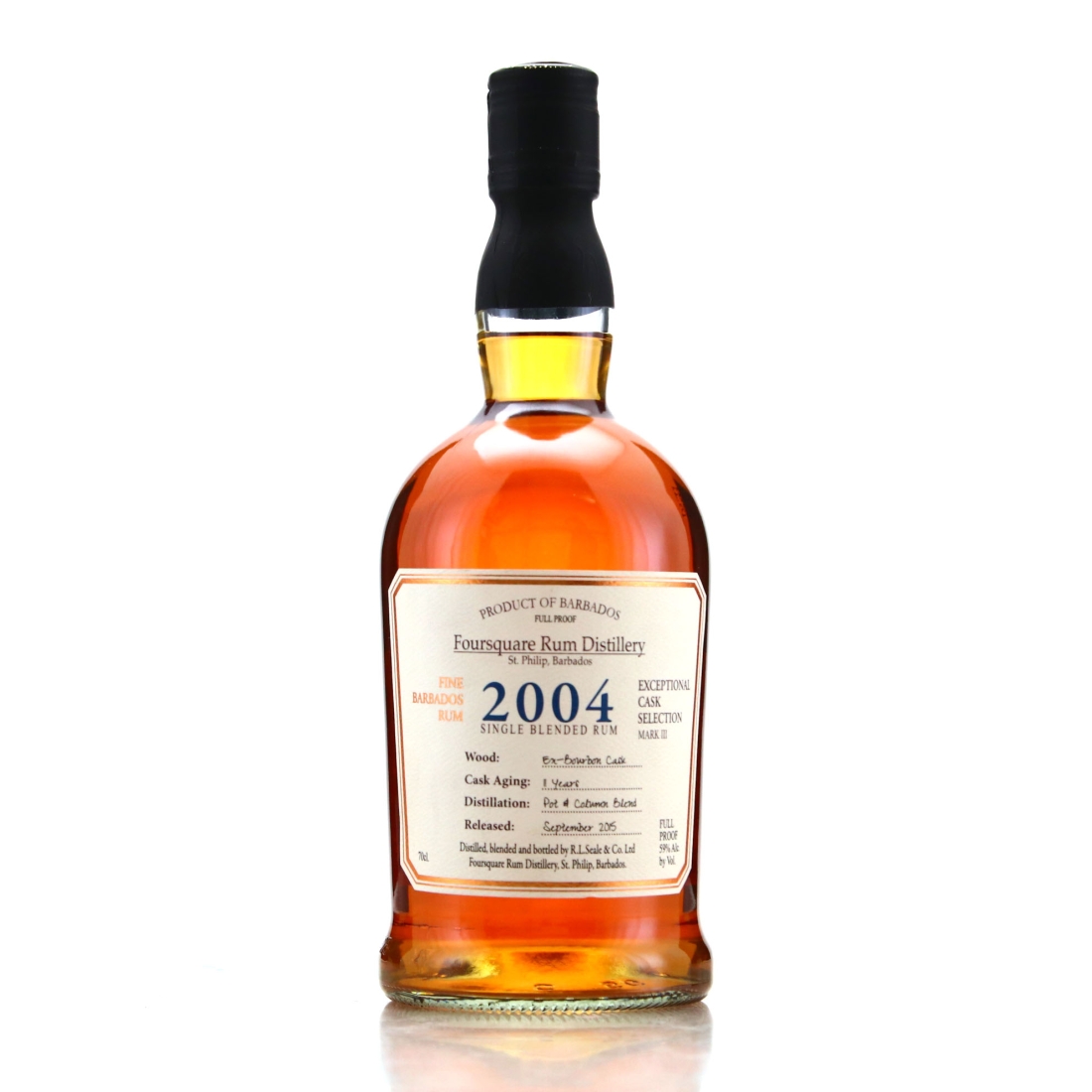 Foursquare 2004 Bourbon Cask 11 Year Old