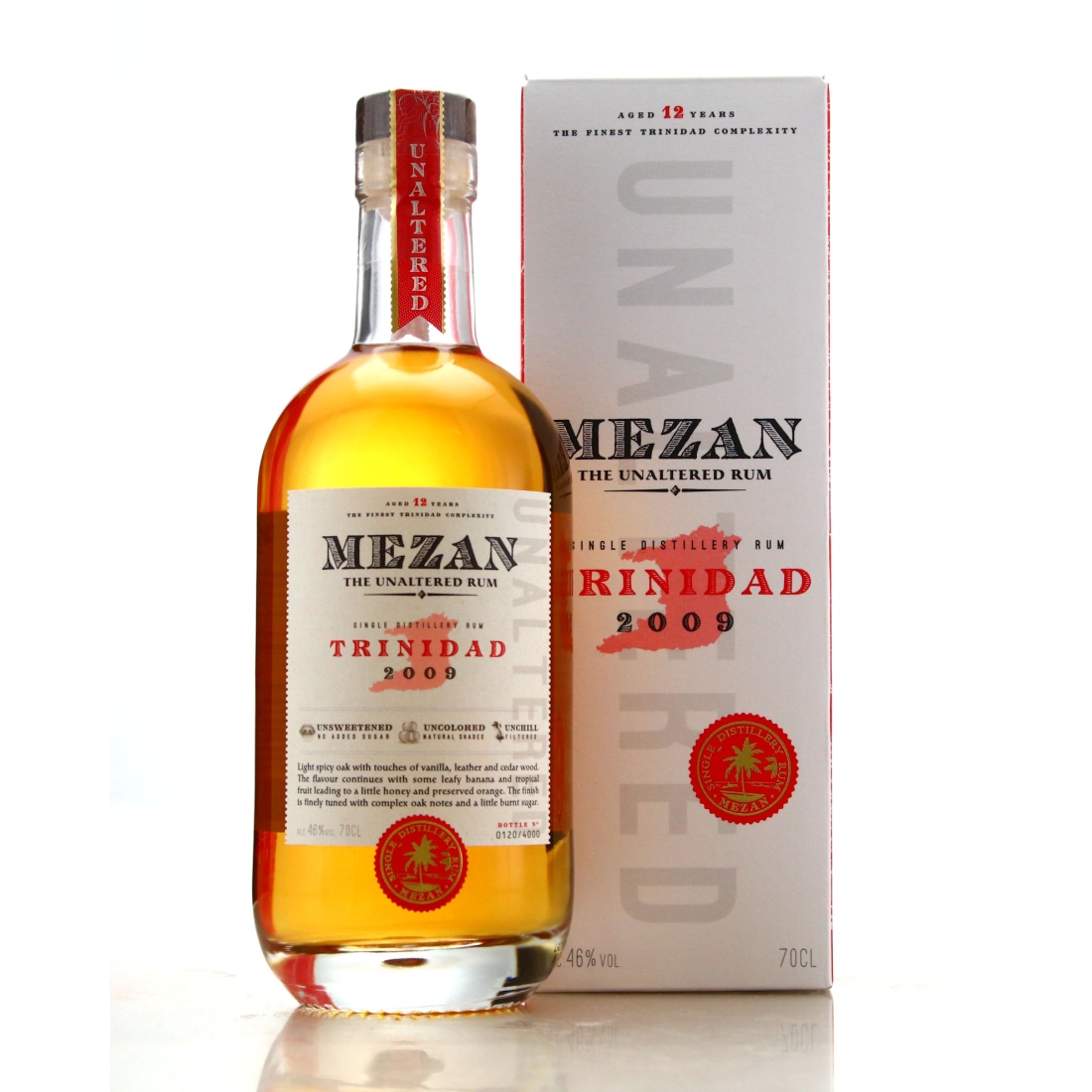 Trinidad Distillers 2009 Mezan 12 Year Old