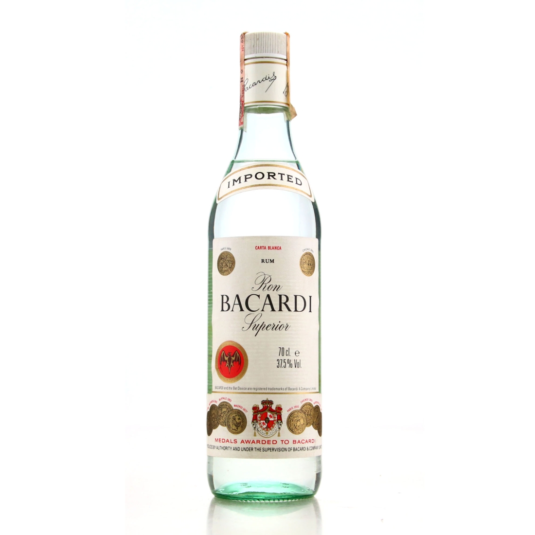 Bacardi Carta Blanca circa 1980s