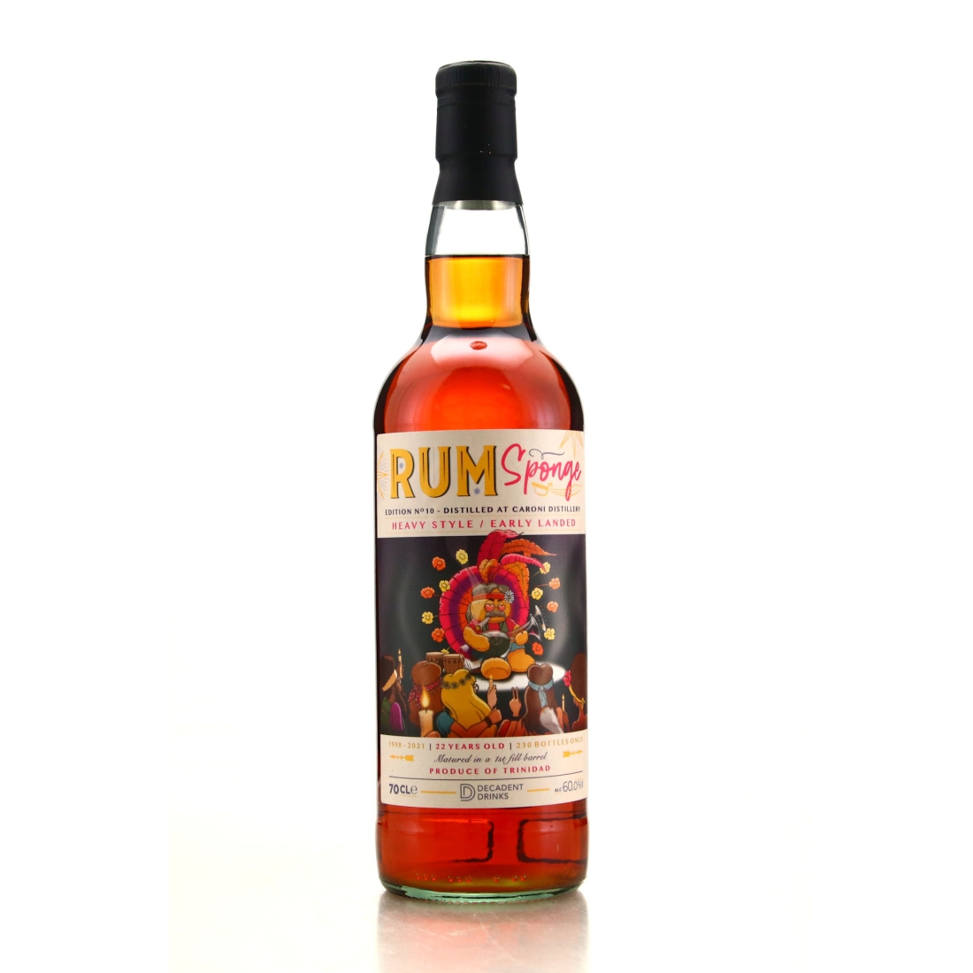 Caroni 1998 Rum Sponge 22 Year Old Edition No.10