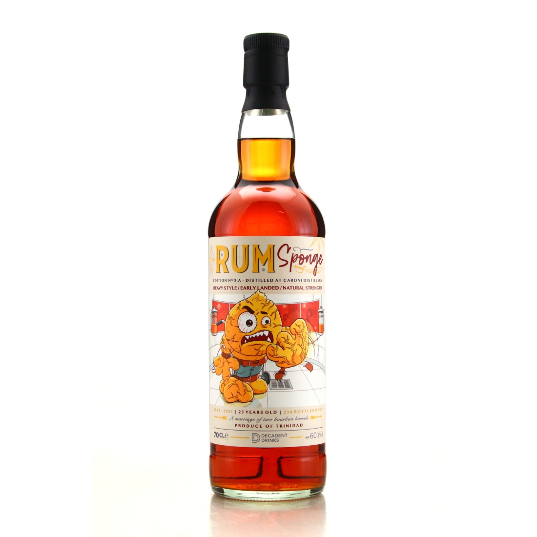 Caroni 1997 Rum Sponge 23 Year Old Edition No.3A