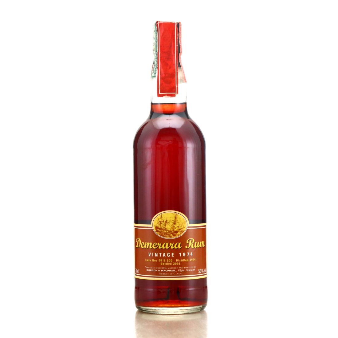 Demerara Rum 1974 Gordon and MacPhail bottled 2001