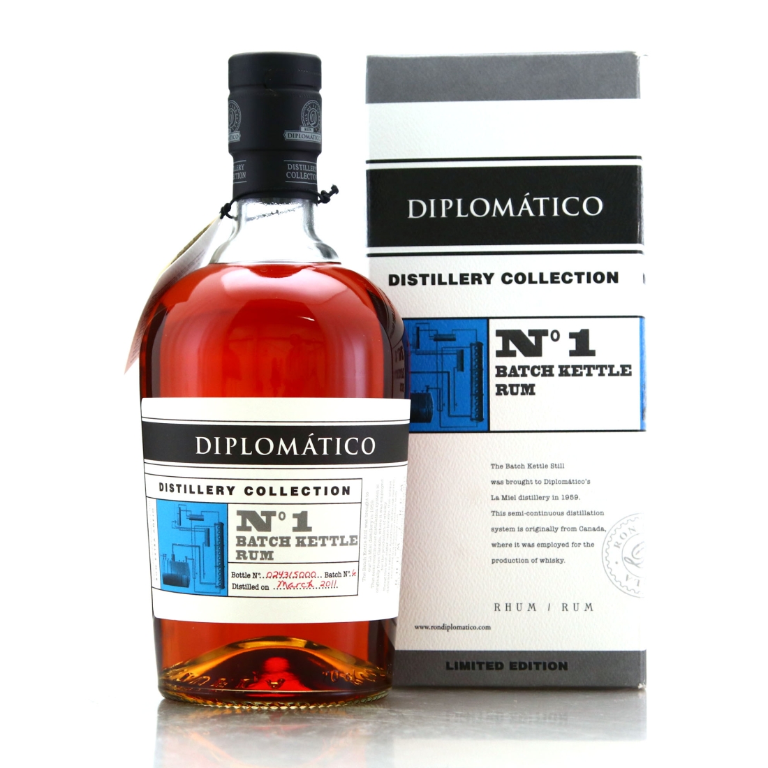 Diplomatico 2011 Distillery Collection No.1 / Barbet Rum