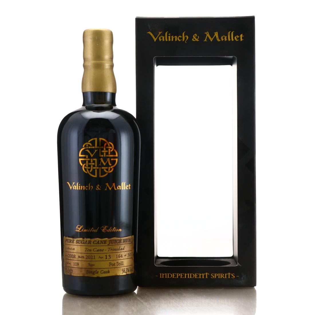 Ten Cane 2008 Valinch and Mallet 13 Year Old The Spirit of Art