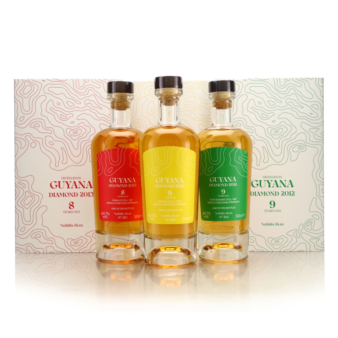 Diamond Nobilis Rum Collection 3 x 50cl
