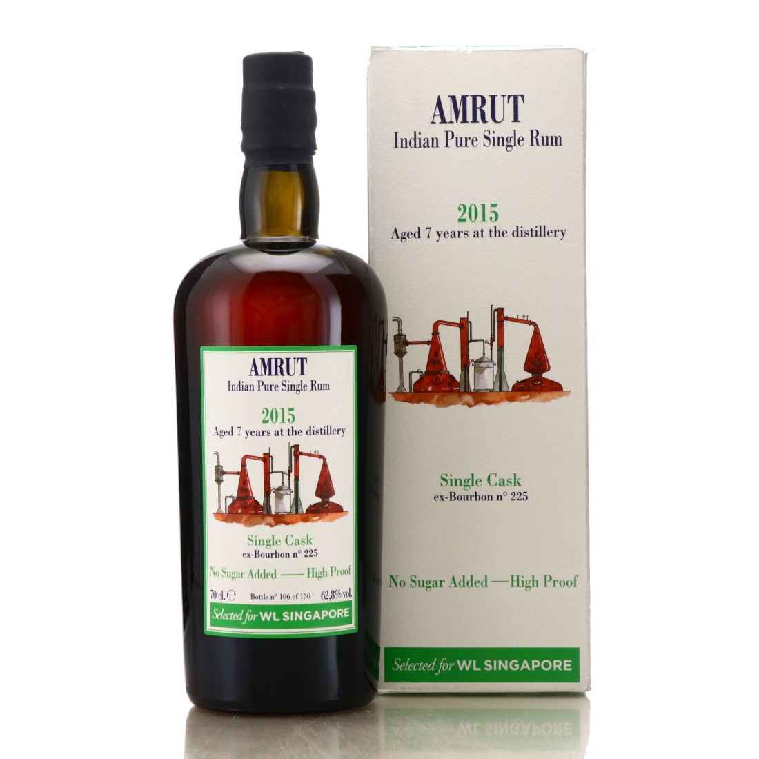 Image for Amrut 2015 Habitation Velier 7 Year Old Single Cask