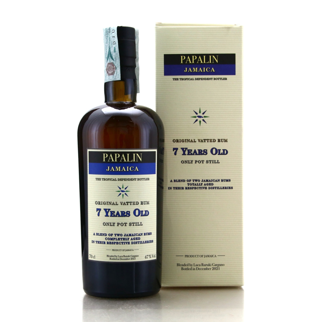 Image for Papalin 7 Year Old Velier Original Vatted Rum -