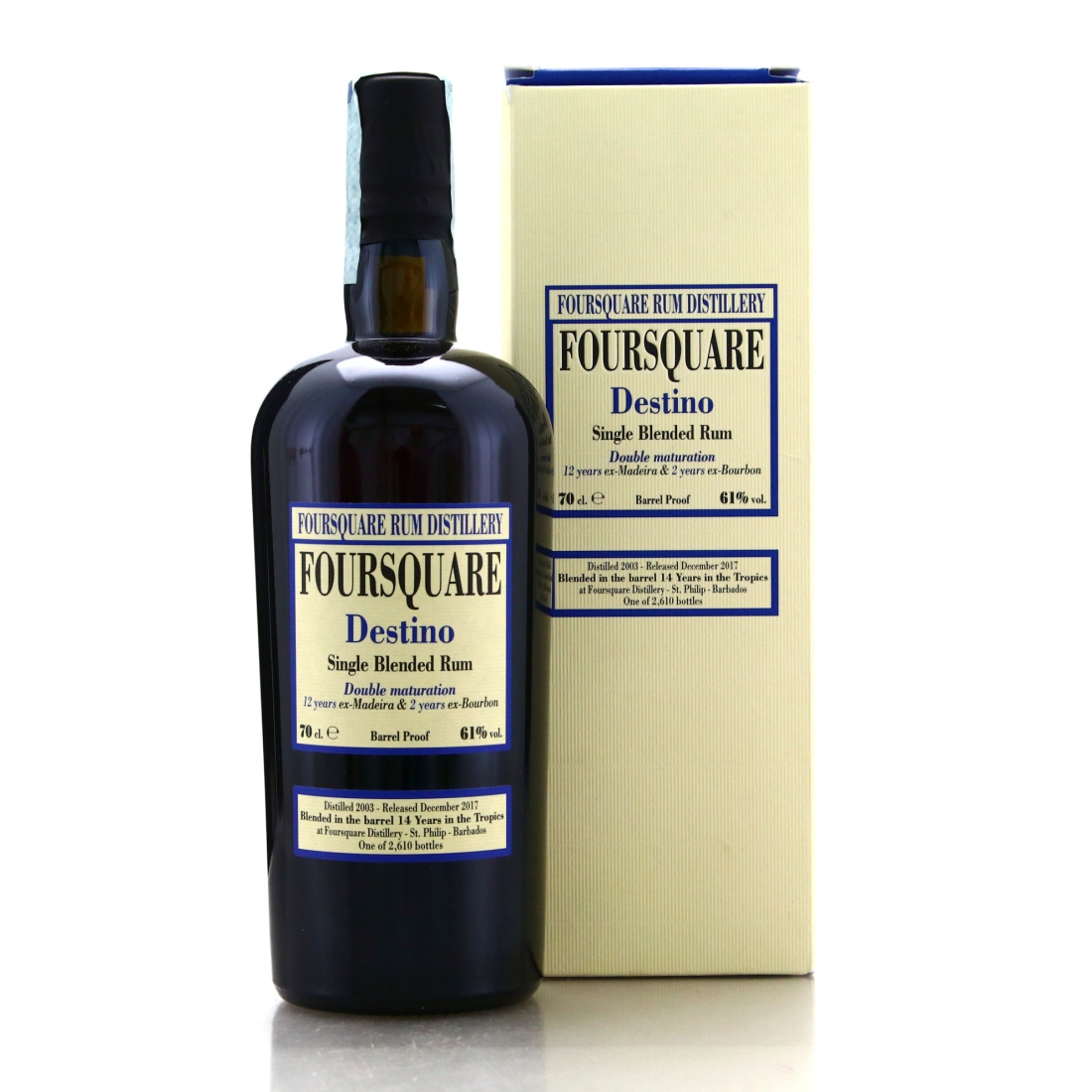 Foursquare 2003 Velier 14 Year Old Destino
