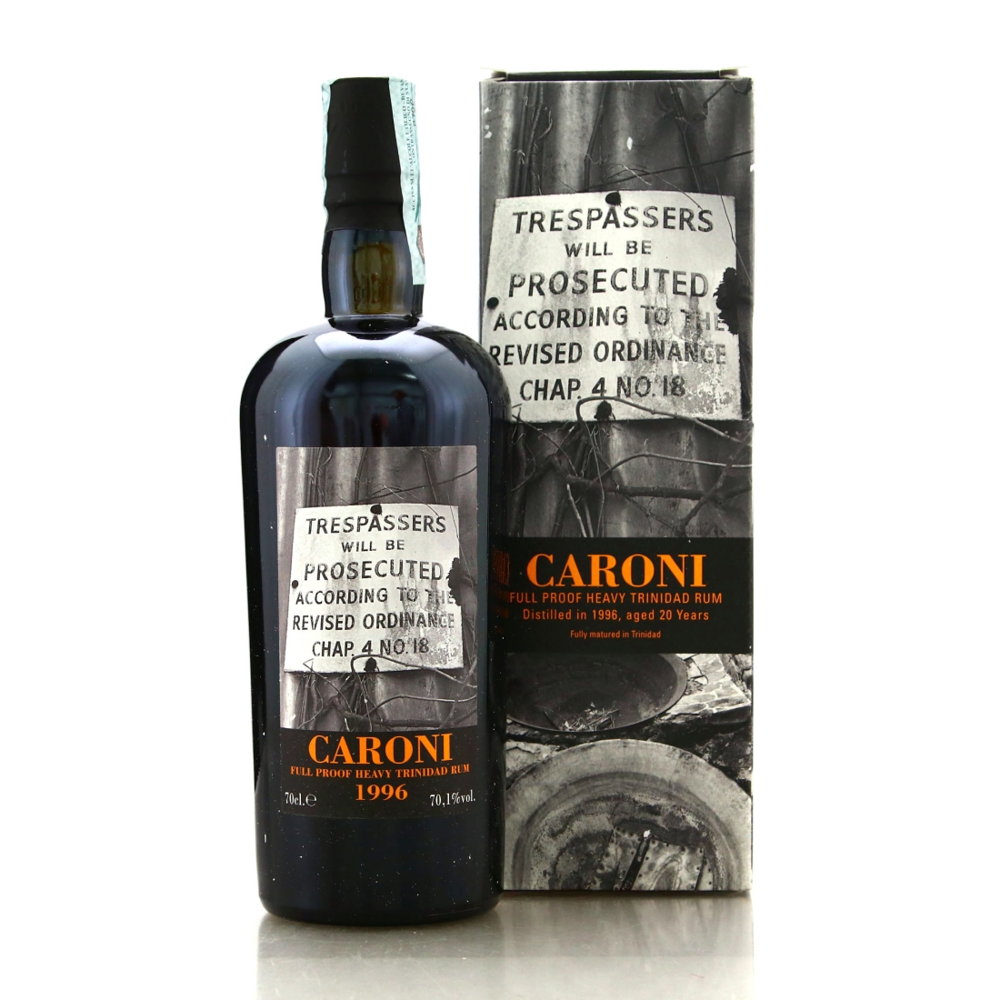 Caroni 1996 Velier 20 Year Old Full Proof Heavy