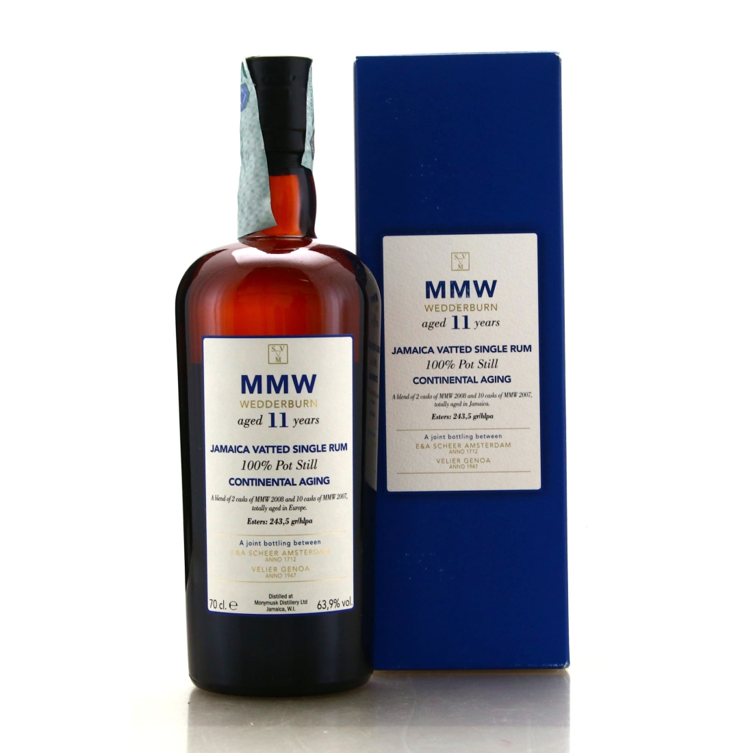 Monymusk MMW 11 Year Old Velier Continental Aging / E&A Scheer