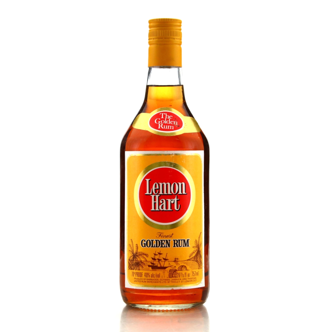 Lemon Hart Golden Jamaica Rum 1970s