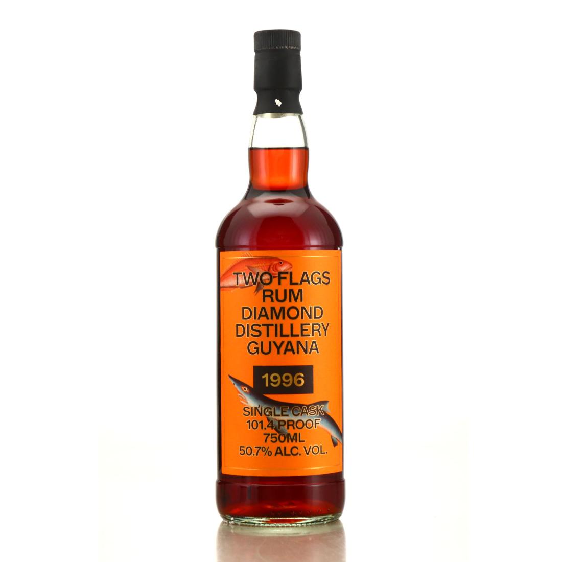 Image for Diamond 1996 Two Flags Rum 75cl