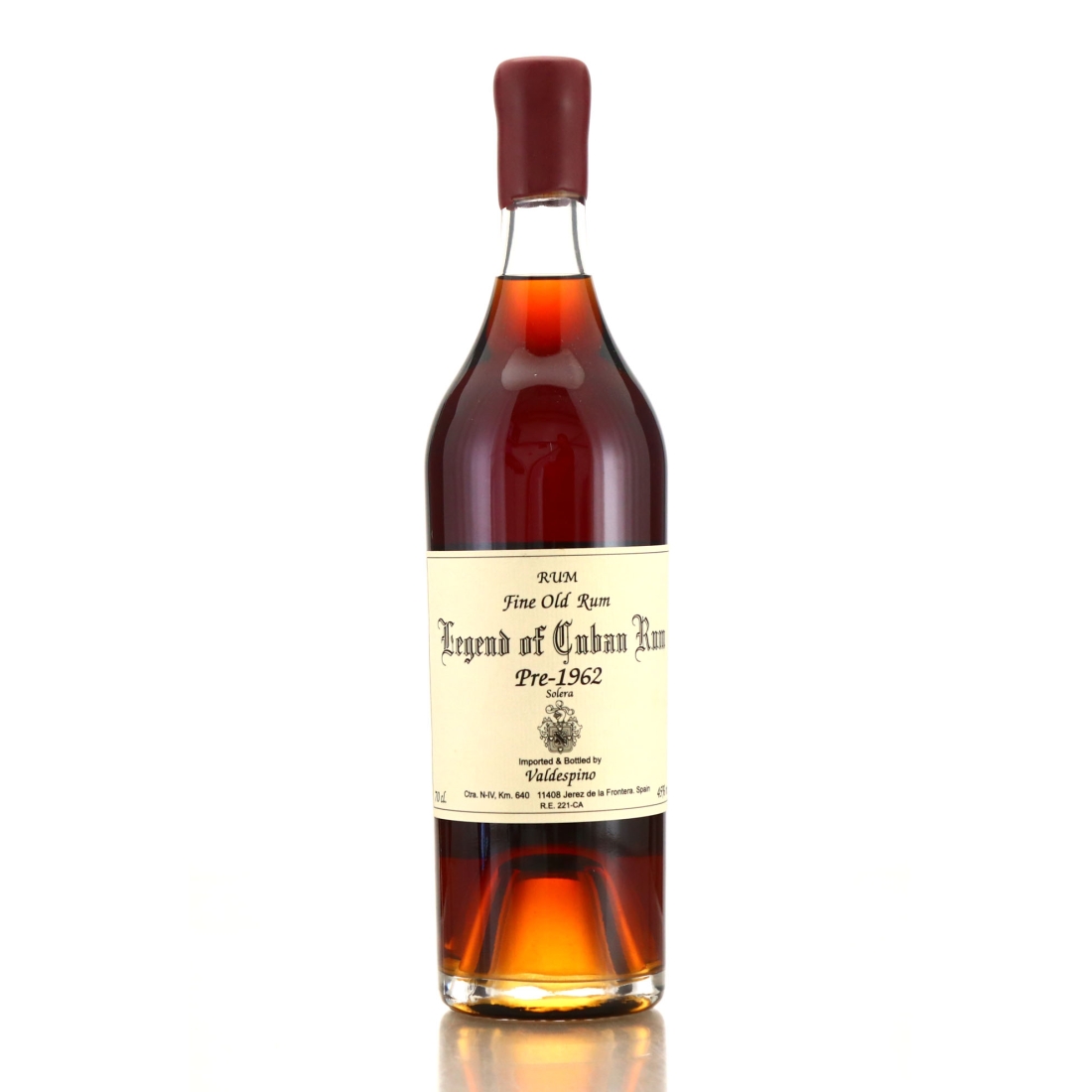 Image for Valdespino Legend of Cuban Rum pre-1962