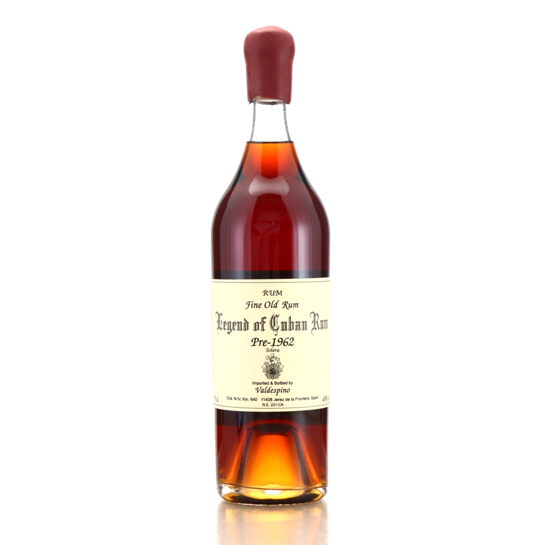 Image for Valdespino Legend of Cuban Rum pre-1962