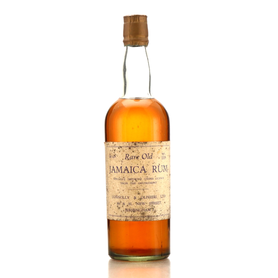 Jamaica Rare Old Rum Connolly & Olivieri 1930s
