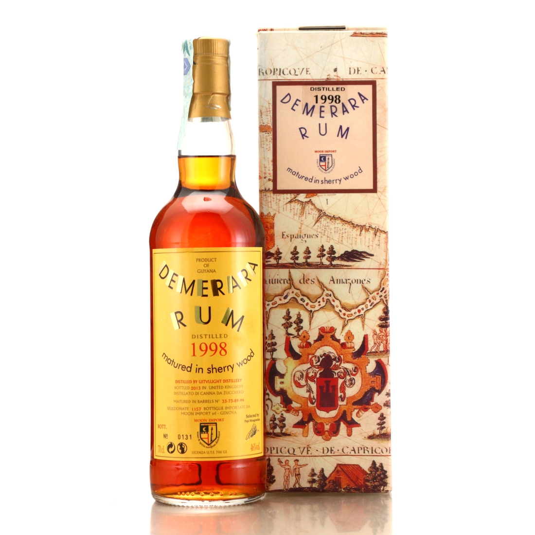 Uitvlugt 1998 Moon Import Sherry Wood