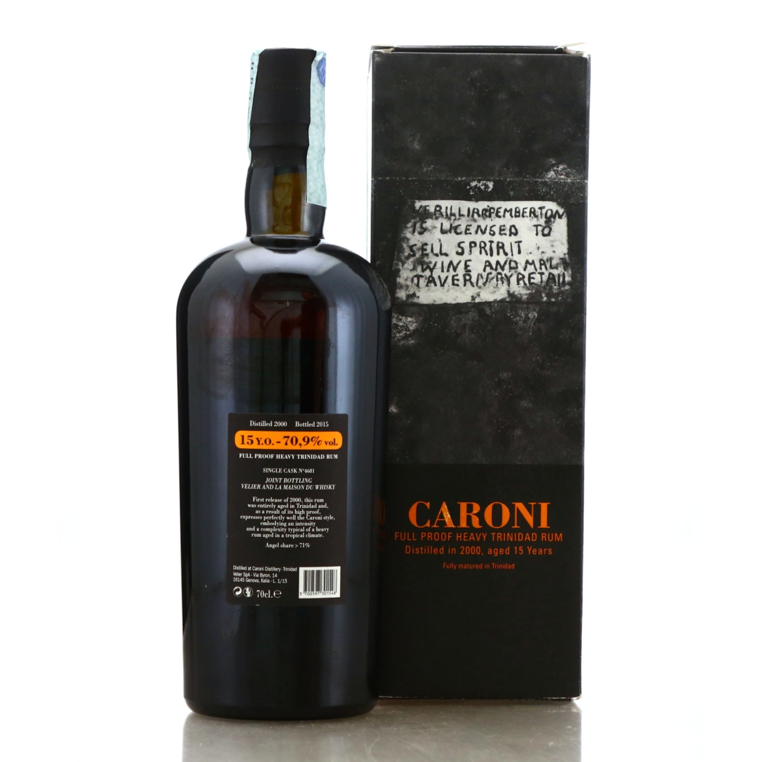 Image for Caroni 2000 Full Proof 15 Year Old Heavy
