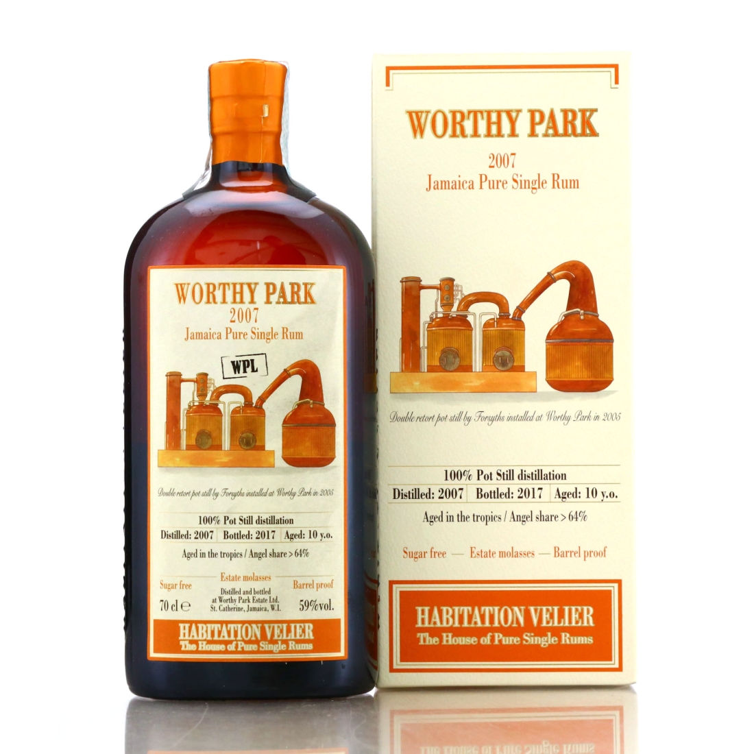 Worthy Park WPL 2007 Habitation Velier 10 Year Old