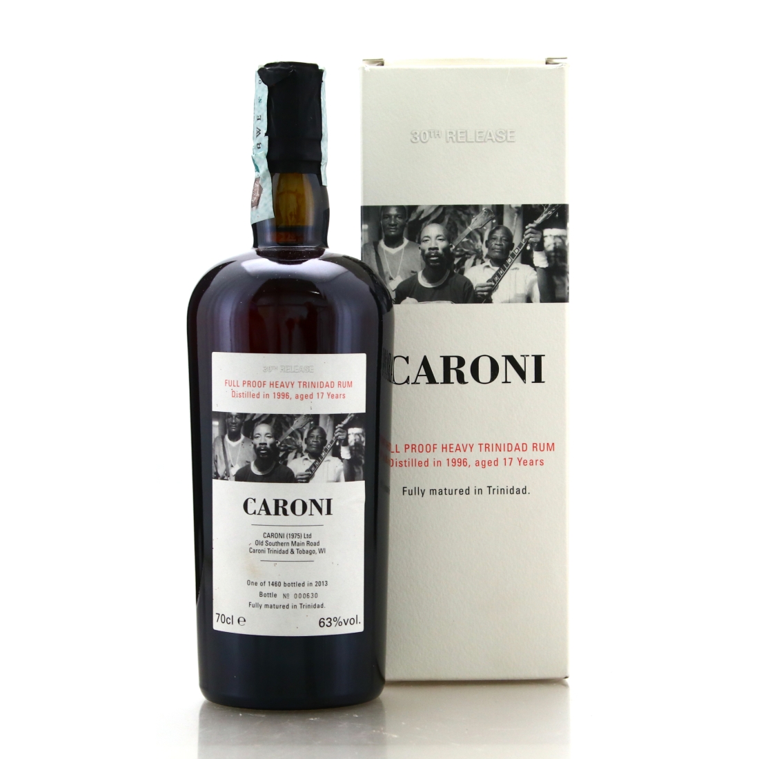 Caroni 1996 Velier 17 Year Old High Proof Heavy