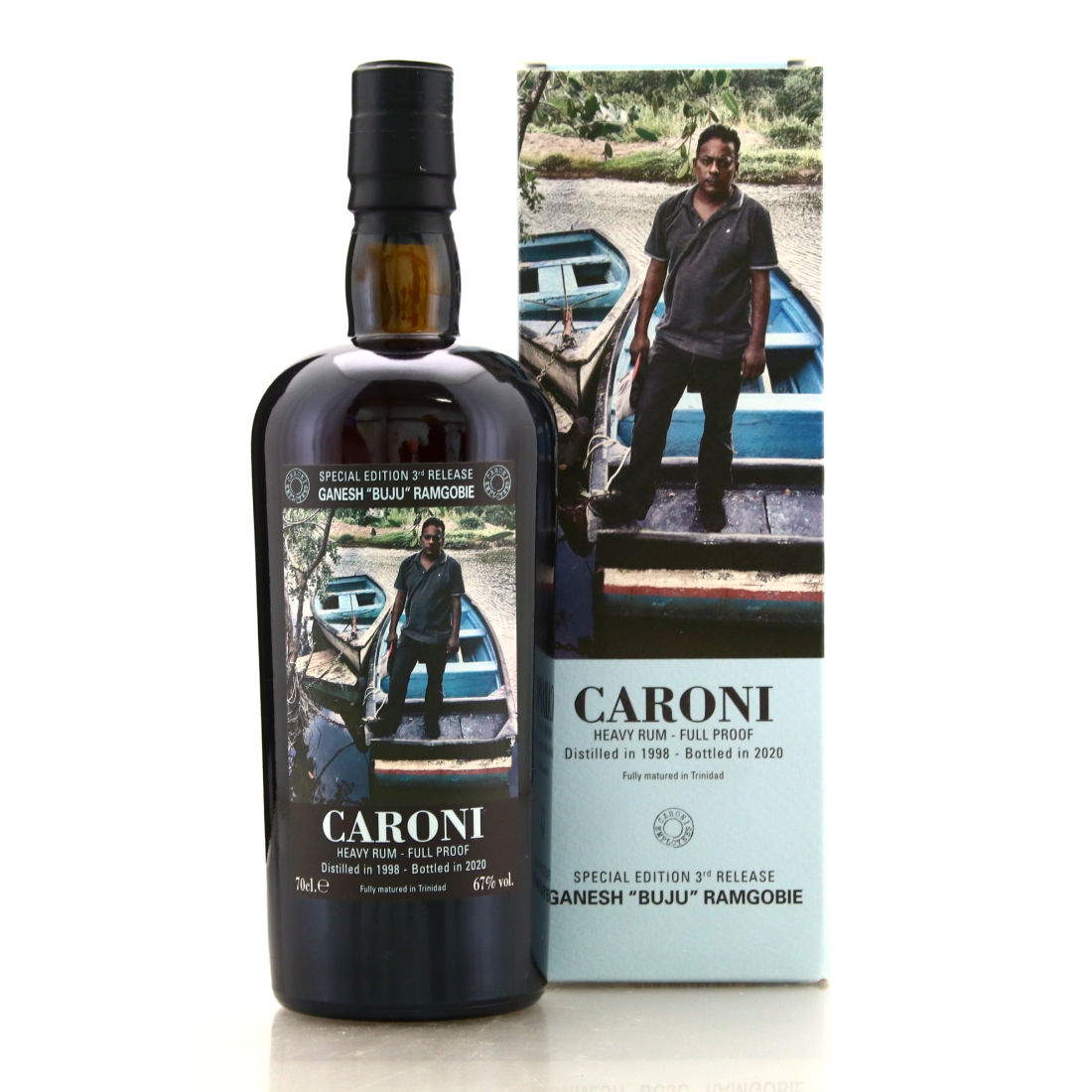 Caroni 1998 Velier Full Proof Heavy / Ganesh 'Buju' Ramgobie