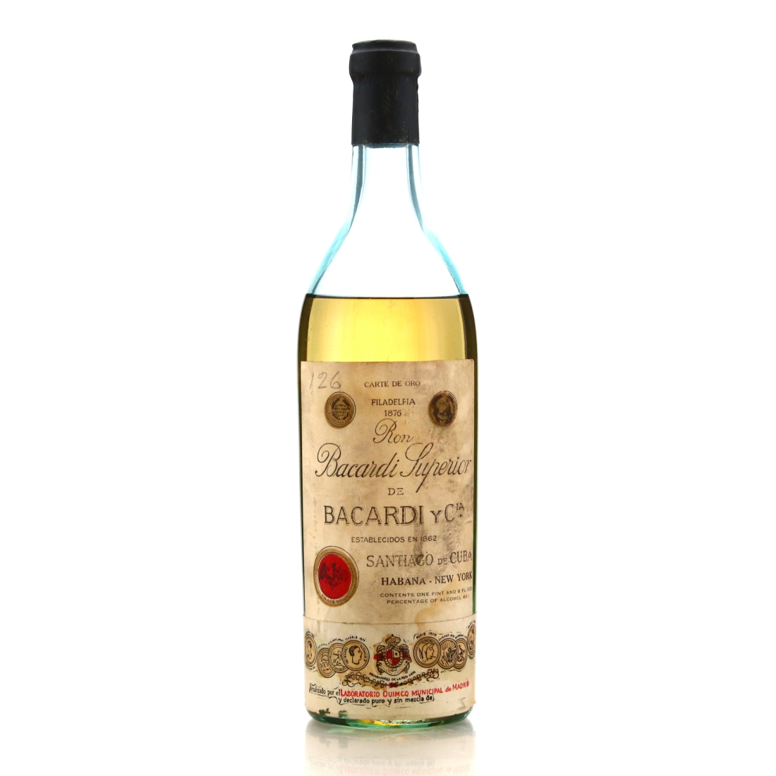 Bacardi Carta de Oro 1910s