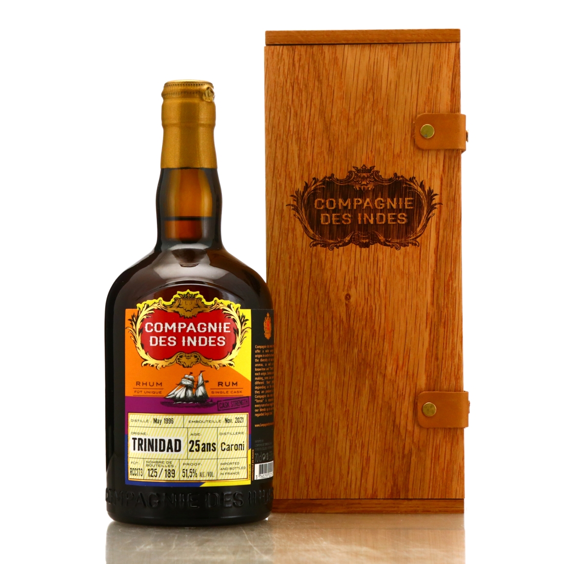 Caroni 1996 Compagnie des Indes 25 Year Old