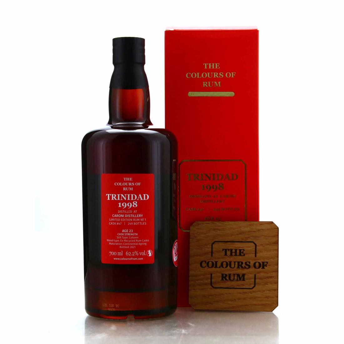 Image for Caroni 1998 The Colours of Rum 23 Year Old