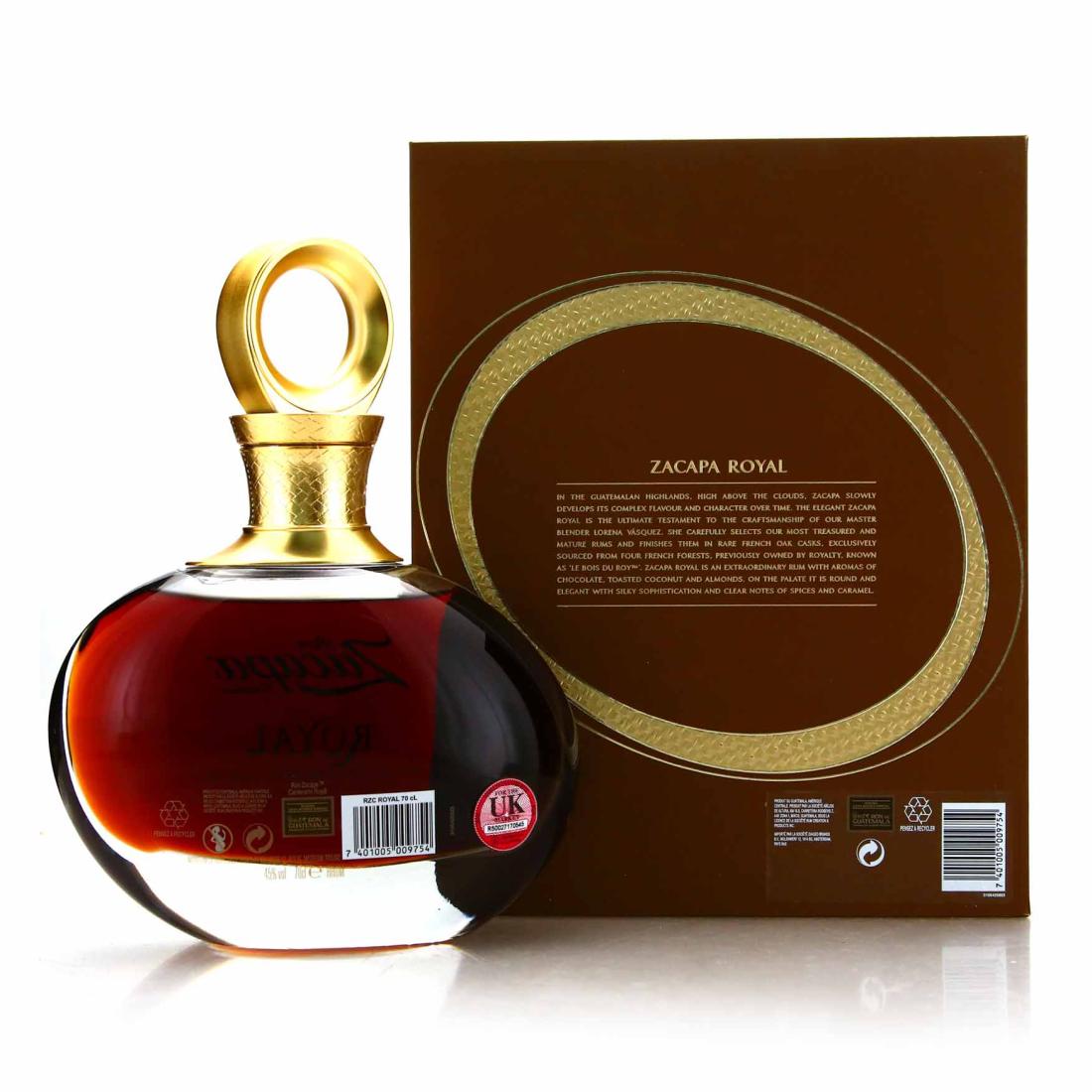 Image for Ron Zacapa Centenario Royal Solera Gran Reserva Especial
