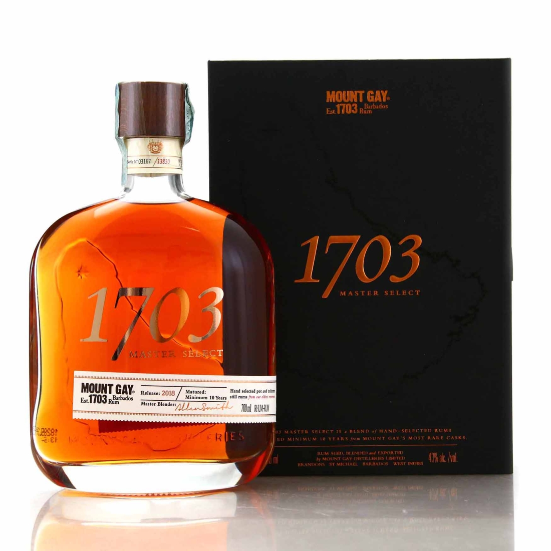 Mount Gay '1703' Master Select 2018