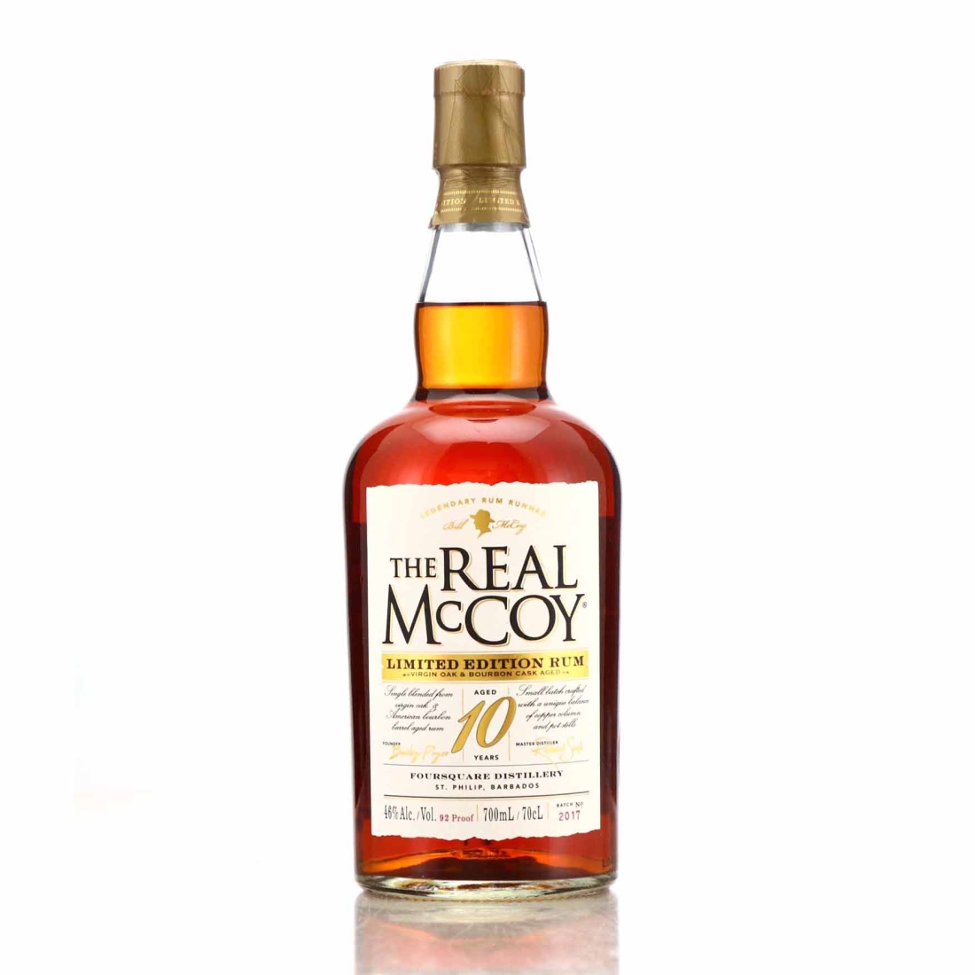 Real McCoy 10 Year Old Limited Edition Batch 2017