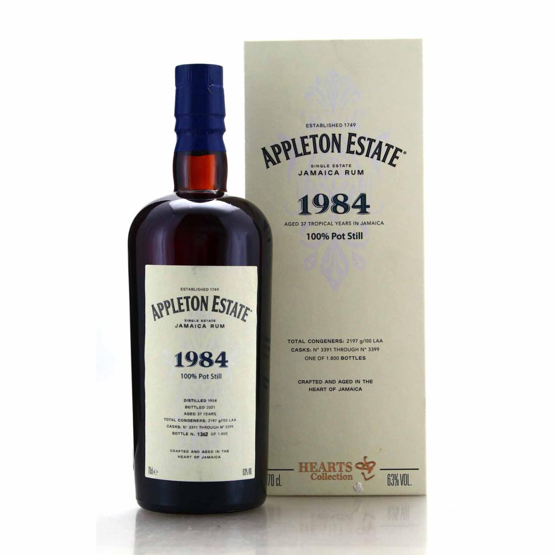 Image for Appleton Estate 1984 Hearts Collection 37 Year Old