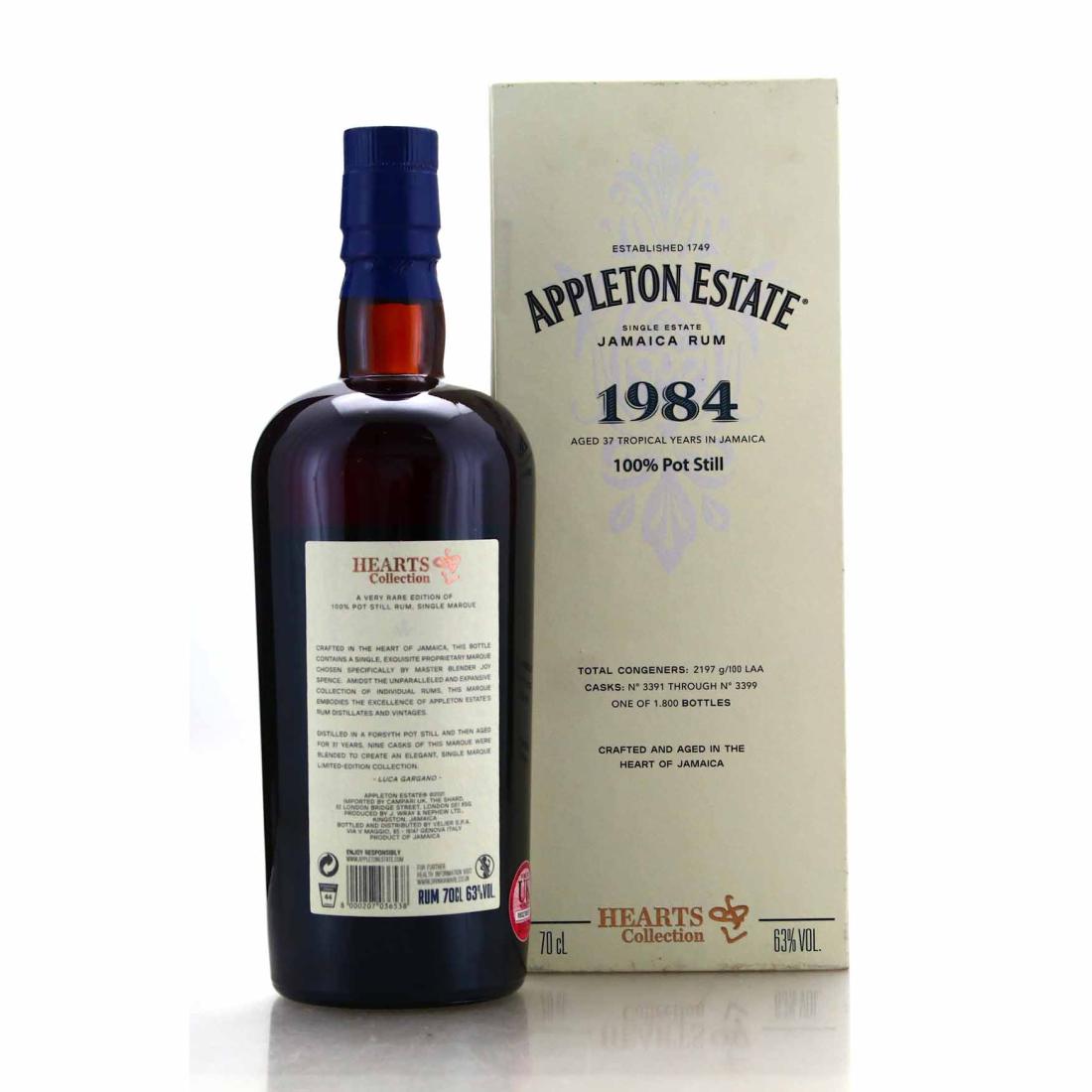 Image for Appleton Estate 1984 Hearts Collection 37 Year Old