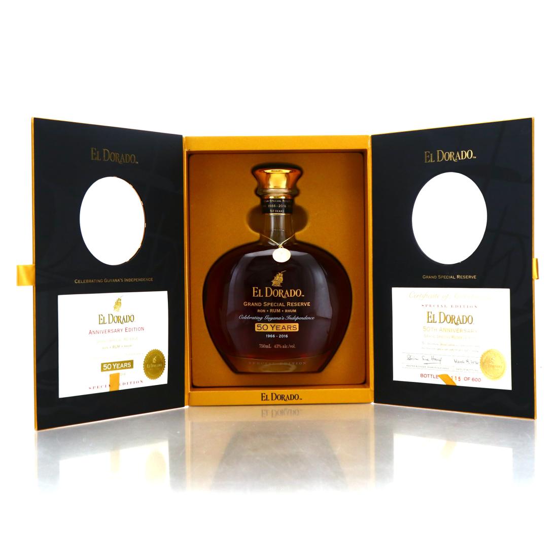 Image for El Dorado 1966 Grand Special Reserve 50 Year Old - 50 Year of Guyana's Independence