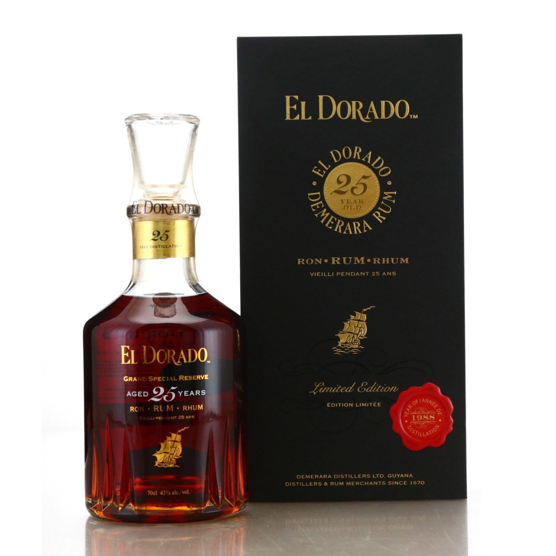 Image for El Dorado 1988 25 Year Old Grand Special Reserve