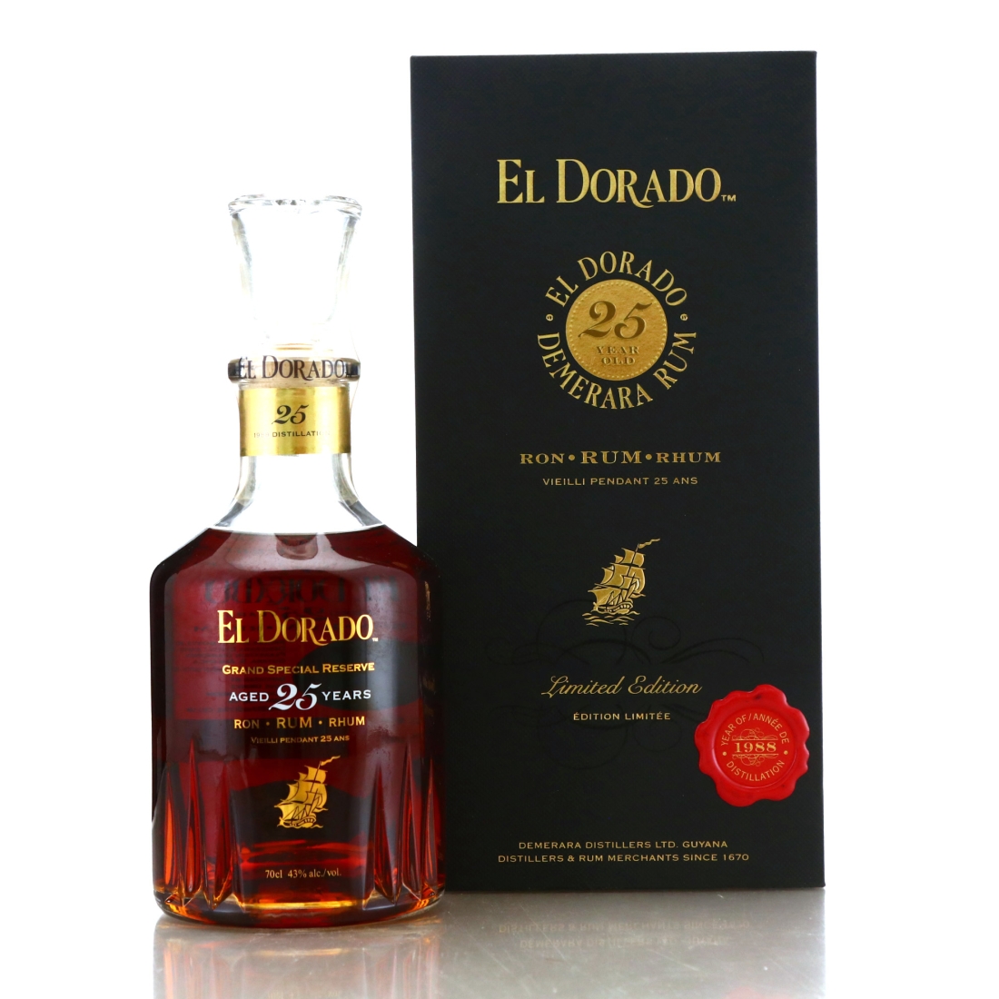 Image for El Dorado 1988 25 Year Old Grand Special Reserve