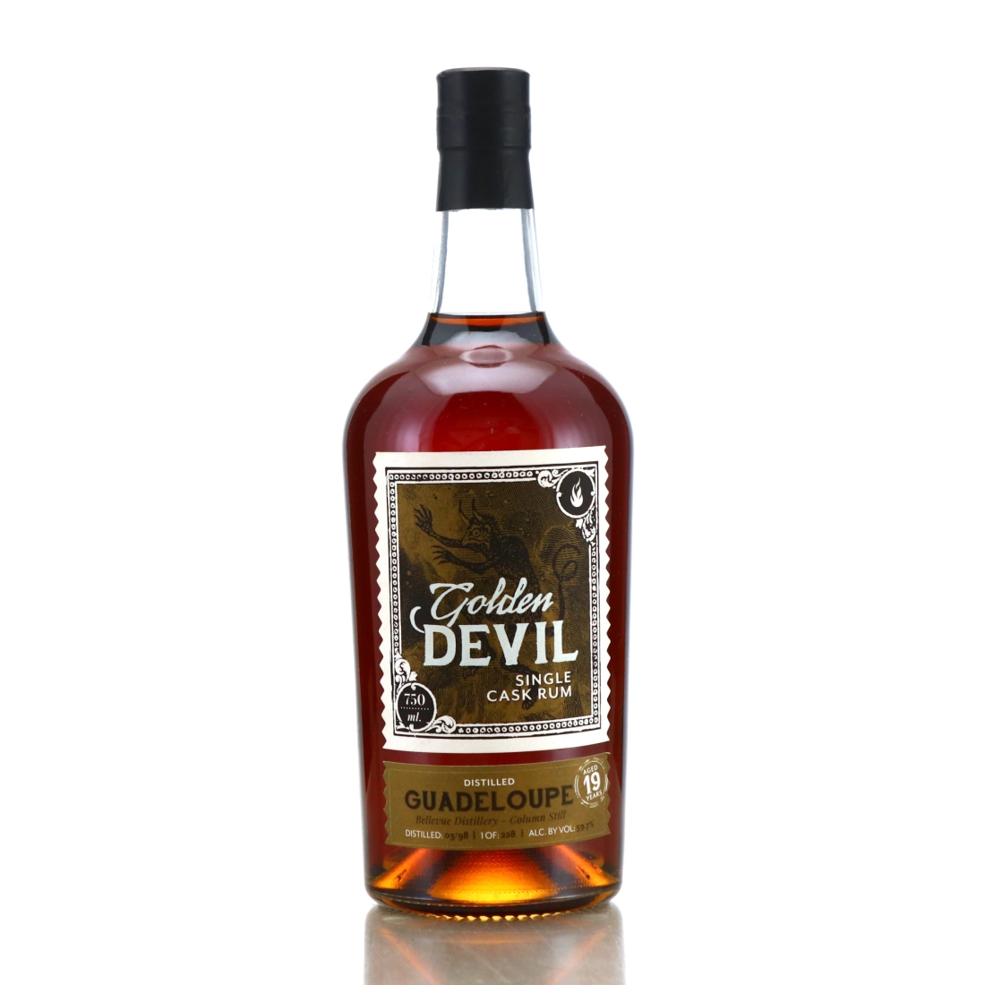 Bellevue 1998 Golden Devil 19 Year Old 75cl