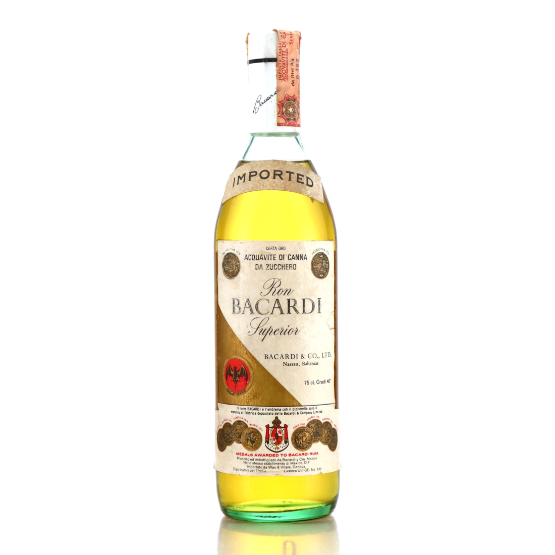 Image for Bacardi Superior Carta de Oro