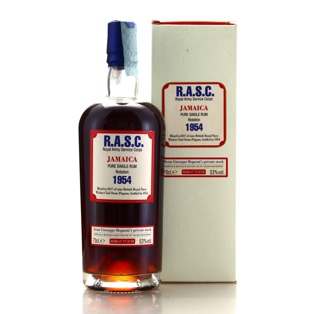 Image for R.A.S.C. Jamaica Rum Rotation 1954