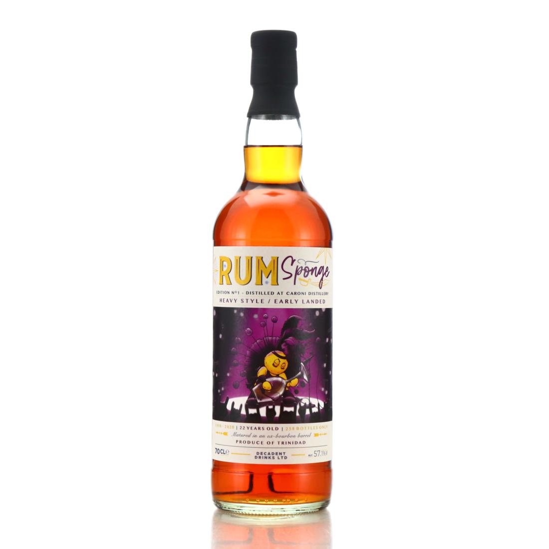Image for Caroni 1998 Rum Sponge 22 Year Old Edition No.1