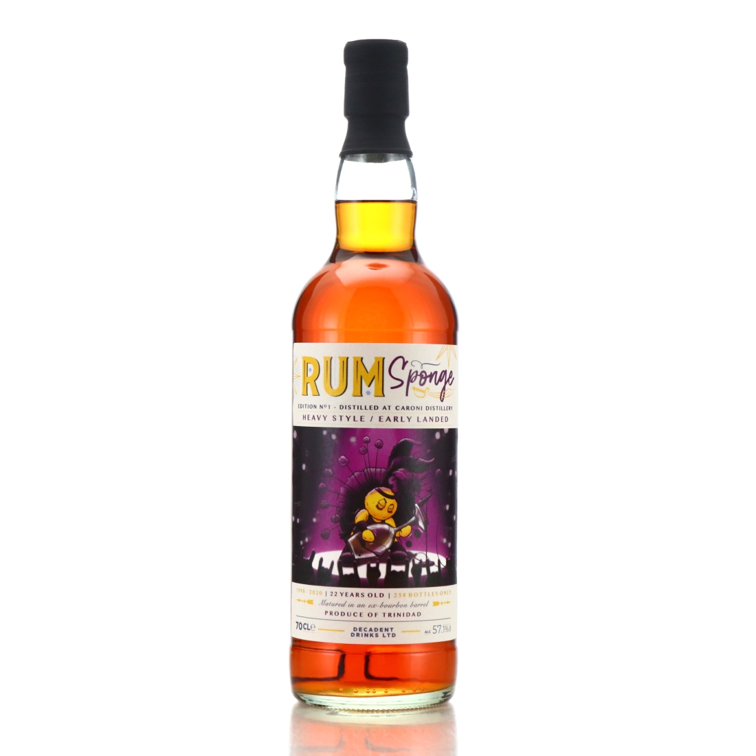 Image for Caroni 1998 Rum Sponge 22 Year Old Edition No.1