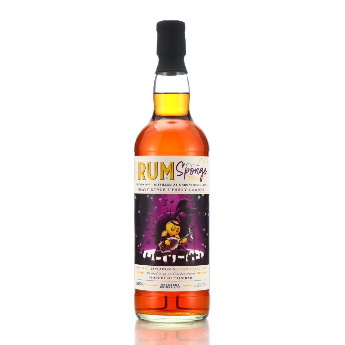Image for Caroni 1998 Rum Sponge 22 Year Old Edition No.1