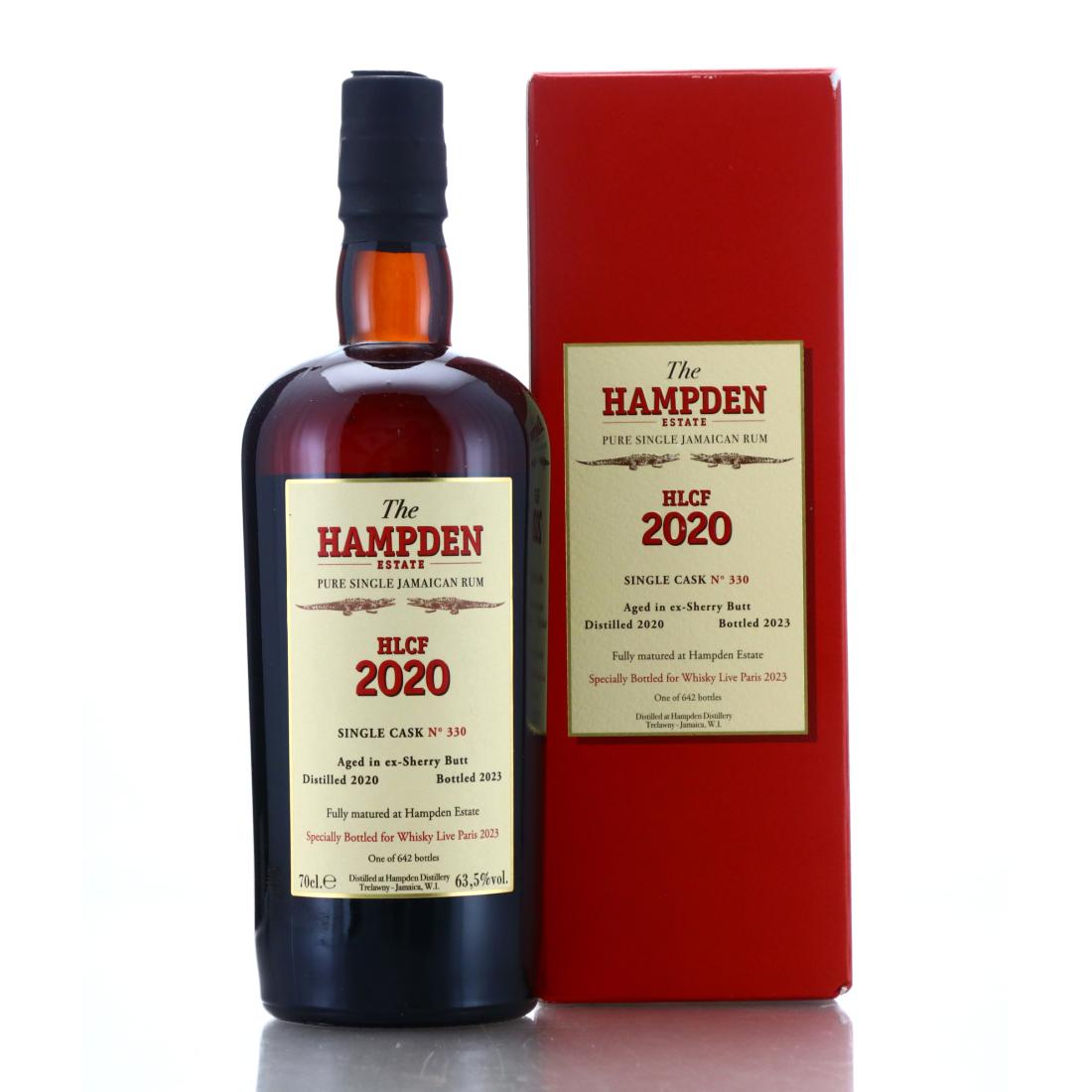 Image for Hampden HLCF 2020 Single Cask #330 -  Whisky Live Paris 2023