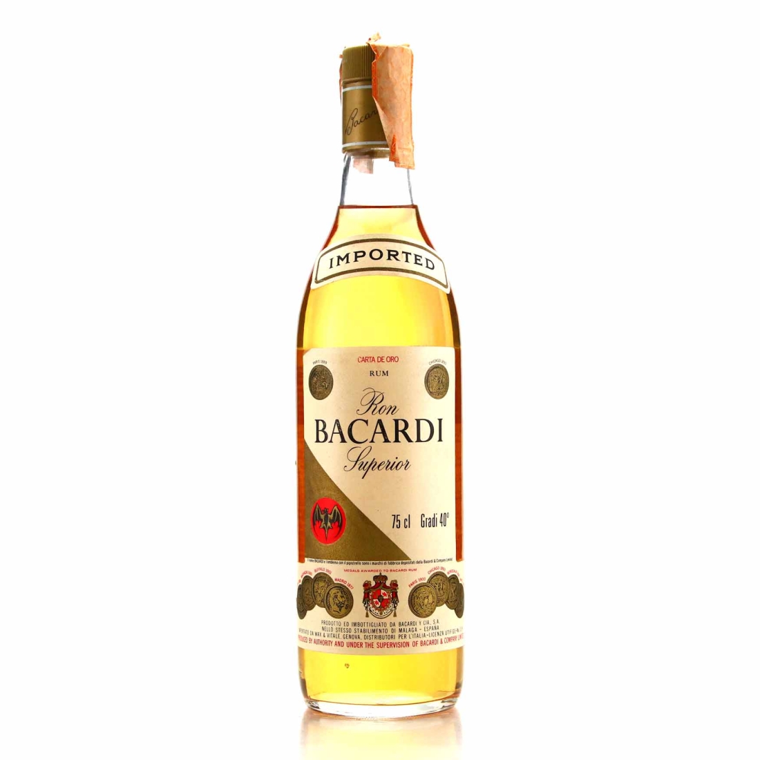 Image for Bacardi Superior Carta de Oro