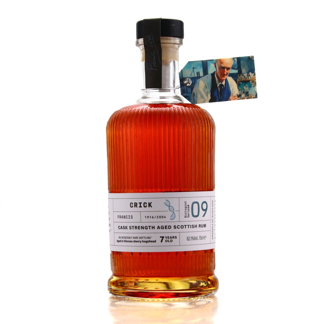 Dark Matter 7 Year Old Single Oloroso Cask #9 / Biologist Series 'Crick' - Bottle #09