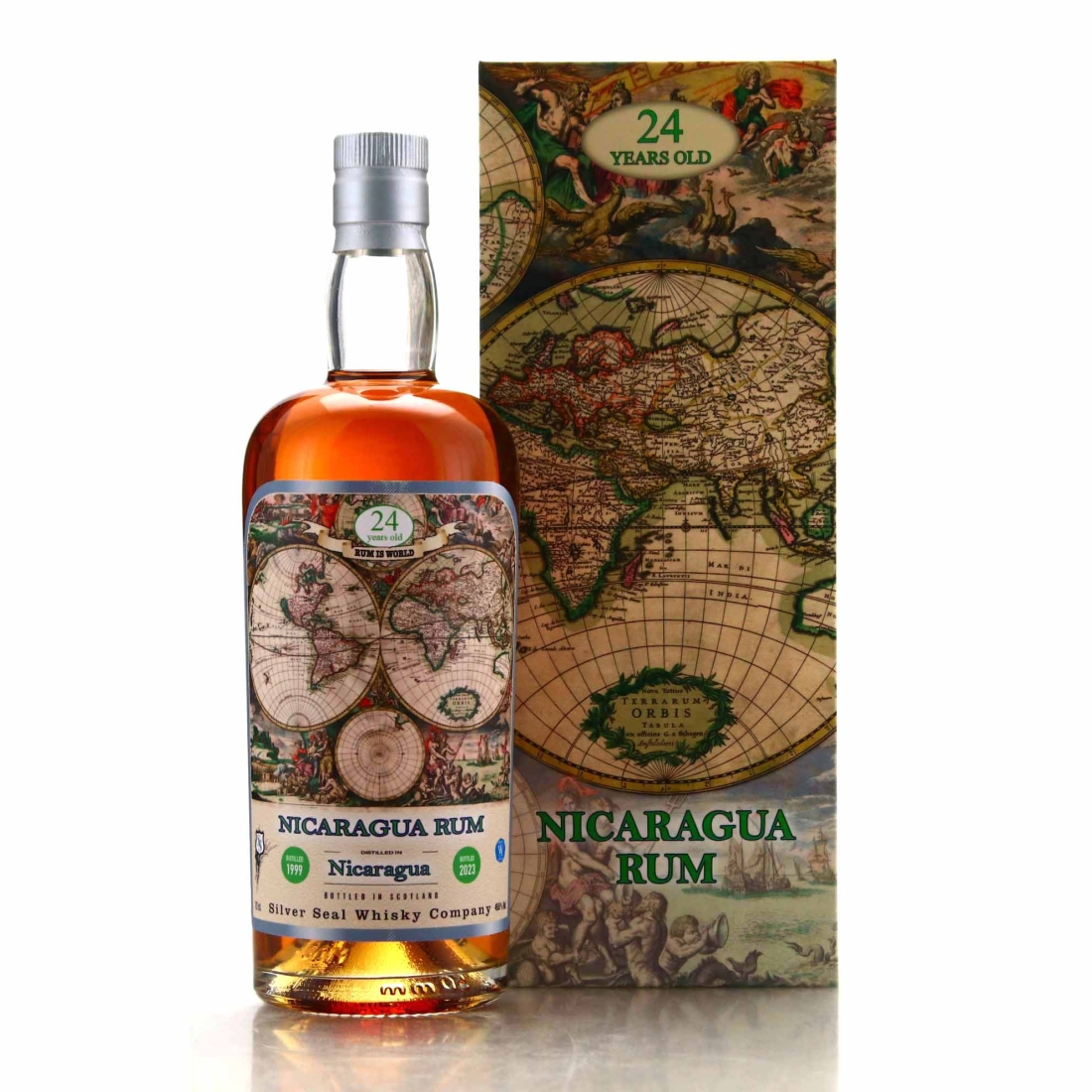 Nicaragua Rum 1999 Silver Seal 24 Year Old