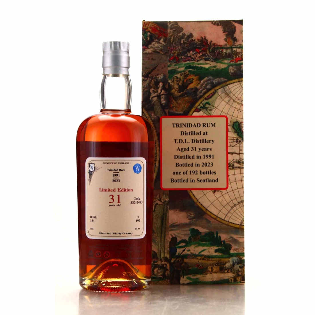 Image for Trinidad Distillers 1991 Silver Seal 31 Year Old