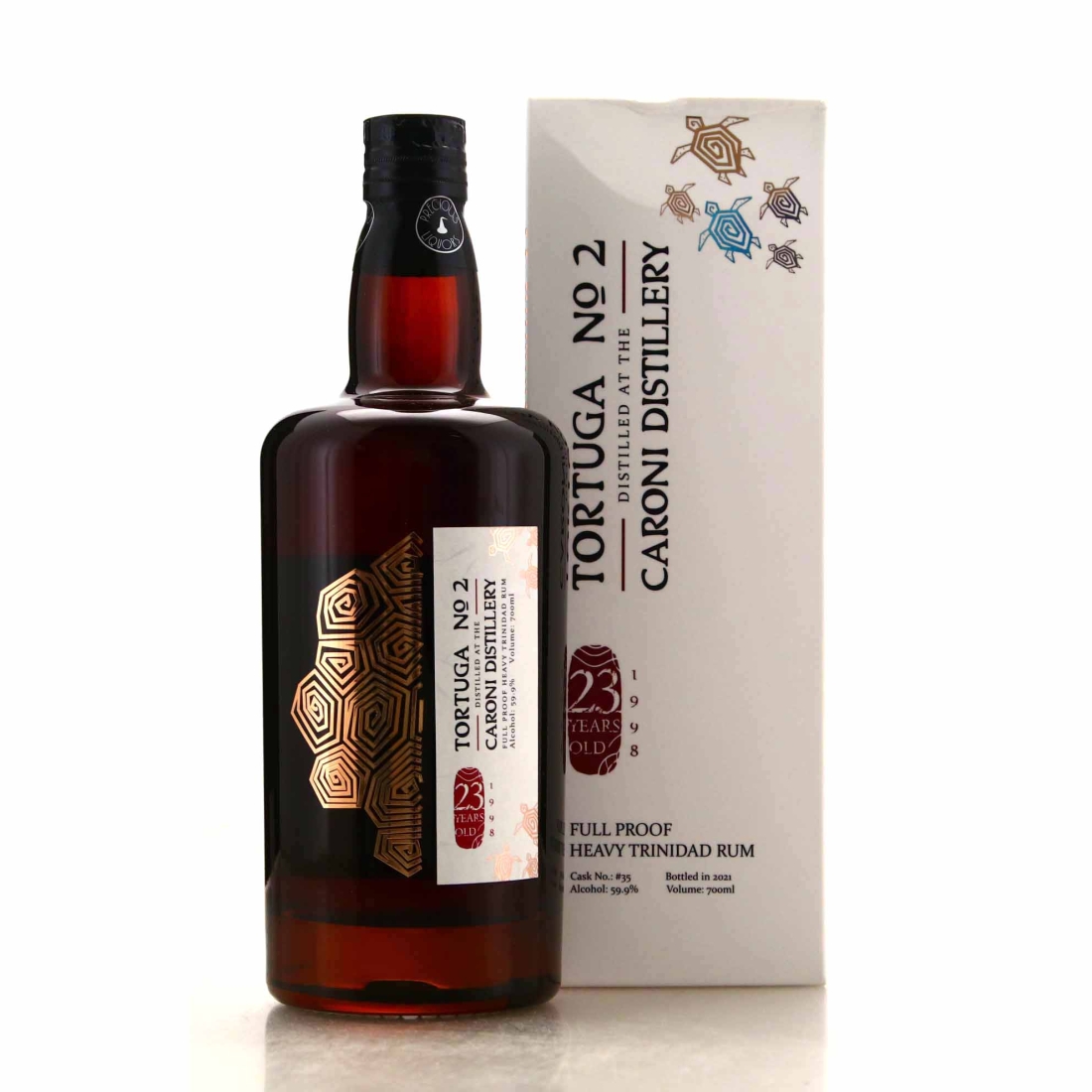 Image for Caroni 1998 Tortuga No.2 23 Year Old