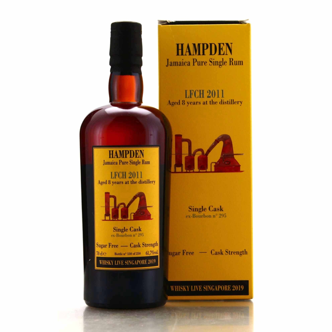 Image for Hampden LFCH 2011 Habitation Velier 8 Year Old