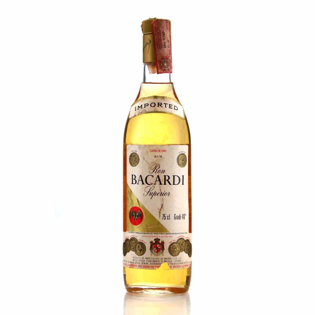 Image for Bacardi Superior Carta de Oro