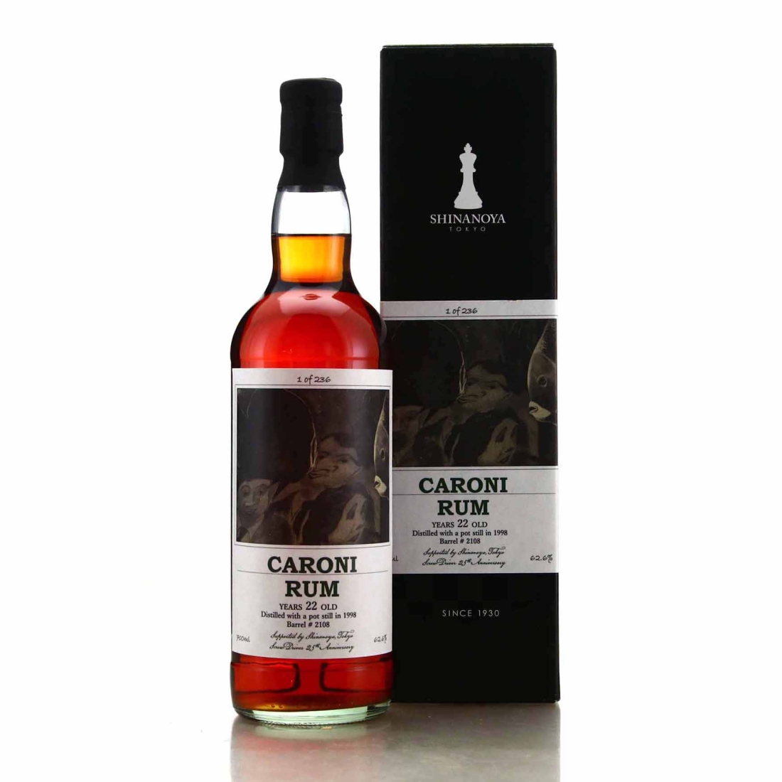 Caroni 1998 Shinanoya 22 Year Old / 25th Anniversary
